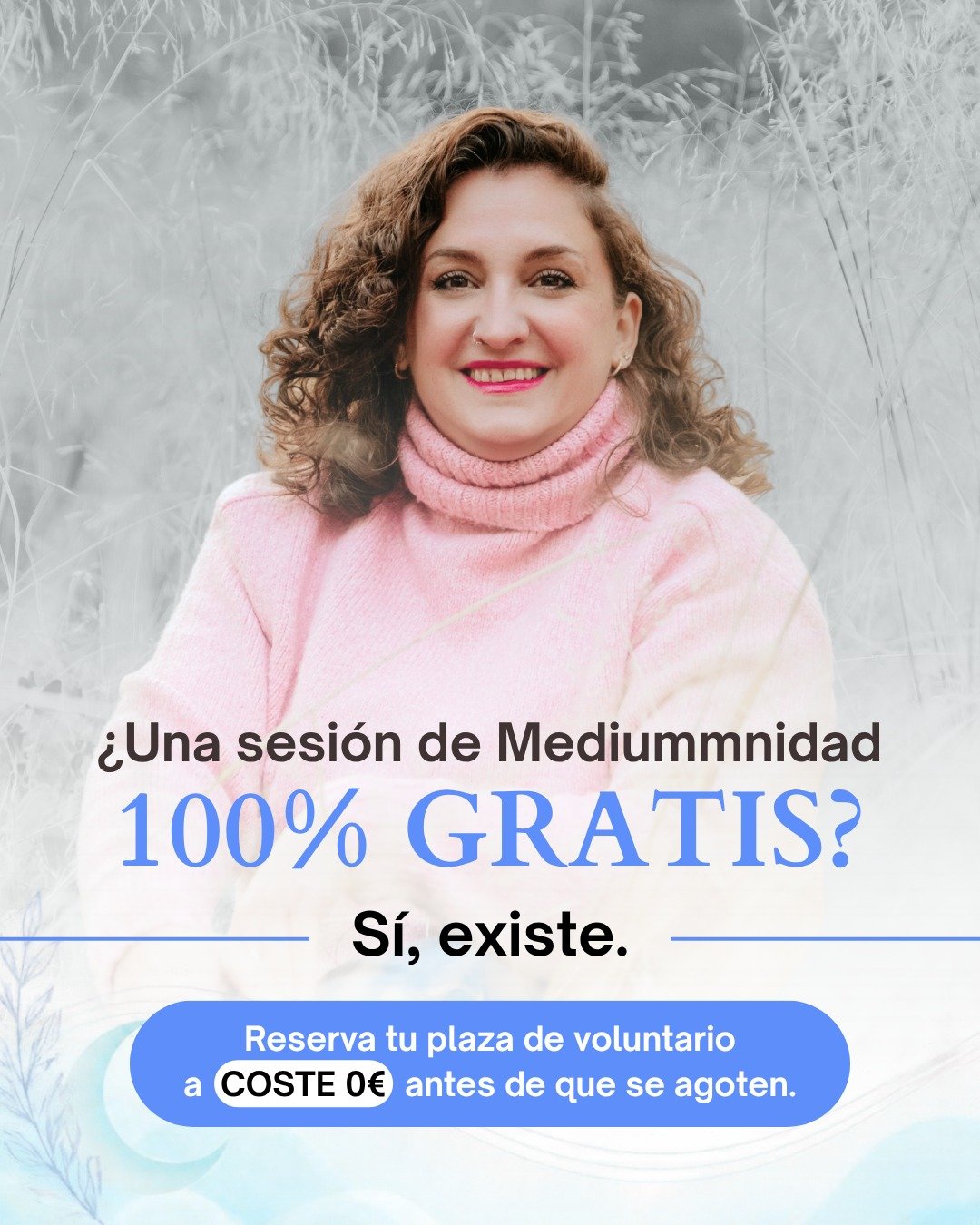 ¿Te gustaría recibir un mensaje del más allá o una lectura de energía sin pagar un solo euro?Abrimos plazas de voluntariado para las sesiones prácticas de los alumnos de la Escuela y queremos REGALARTE esta experiencia a coste cero.💬 Comenta la palabra VOLUNTARIO o entra en el enlace de la bio (inesjusticia.com/voluntarios/) para reservar tu plaza a 0€ ahora mismo.#Mediumnidad #SesionGratis #Gratis #Medium #Espiritualidad #Videncia #Intuicion #Voluntarios