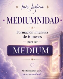 Porque en esta formación no solo nacen médiums… nace una familia mediúmnica. 💜

🌿 Si sientes que este es tu momento, escríbeme por WhatsApp y te enviaré toda la información.

Las plazas son limitadas y el grupo comienza en septiembre. 

💜 MEDIUMNIDAD💜
Formación de 6 meses  para ser:
🔮 Médium 

💻 Online por Zoom
📅 Empieza el 8 de Septiembre y termina el 9 de Marzo 
🕰 Martes:
-Mañanas de 10 a 12.30
-Siesta de 16 a 18.30
-Tarde de 19 a 21.30
✨ Incluye prácticas, clases grabadas, grupo de WhatsApp y acompañamiento emocional

Comenta INFO y te envío la información por mensaje privado 💫  son plazas limitadas ✨

#medium #cursomedium #espiritual