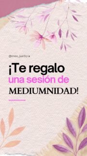 ¡Te regalo una sesión de Mediumnidad! 🎁✨Mis alumnos del programa de Mediumnidad están listos para ofrecerte una sesión 100% gratuita.¿Cómo conseguir la tuya? 👇 Comenta la palabra "YO" en este vídeo. 📩 Te escribiré por privado con el enlace directo para reservar tu sesión.¡Así de fácil! No dejes pasar esta oportunidad. ❤️#Mediumnidad #SesionGratis #Gratis #Medium #Espiritualidad #Videncia #Intuicion #Voluntarios