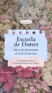 ¿Te llama la atención el mundo de la mediumnidad y la videncia pero sientes ese 'frenazo' por miedo a lo desconocido? 🫣✨

No estás sola. En la Escuela de Dones hemos creado un espacio lúdico, ameno y divertido pensado especialmente para ti. Aquí aprenderás a través de técnicas y juegos, conectando con gente increíble que comparte tus mismos intereses y en un ambiente tan mágico ¡que parece la mismísima escuela de Harry Potter! 🪄🏰

Desarrolla tu intuición, tu videncia y tu mediumnidad sin miedos y a tu propio ritmo.

👇 ¿Quieres saber más?

Escribe la palabra YO en los comentarios y te envío toda la información por privado. 💬✨

#Mediumnidad #Videncia #DesarrolloEspiritual #Intuicion #EscuelaDeDones #Espiritualidad #DonesEspirituales #CrecimientoPersonal #DespertaEspiritual