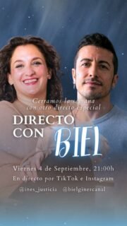 Este viernes hago un directo en Instagram y TikTok junto a Biel Giner, para hablar de mediumnidad desde dos experiencias distintas.

📅 Viernes 4 de septiembre
⏰ 21:00h
📲 Instagram y TikTok

Va a ser una conversación diferente a lo que suelo hacer sola, así que no te lo quiero pierdas.

Guarda este post para no olvidarte de la fecha y compártelo con quien creas que le puede interesar 💜

#Mediumnidad #Medium #Espiritualidad #DirectoTikTok #ConexionEntreAlmas