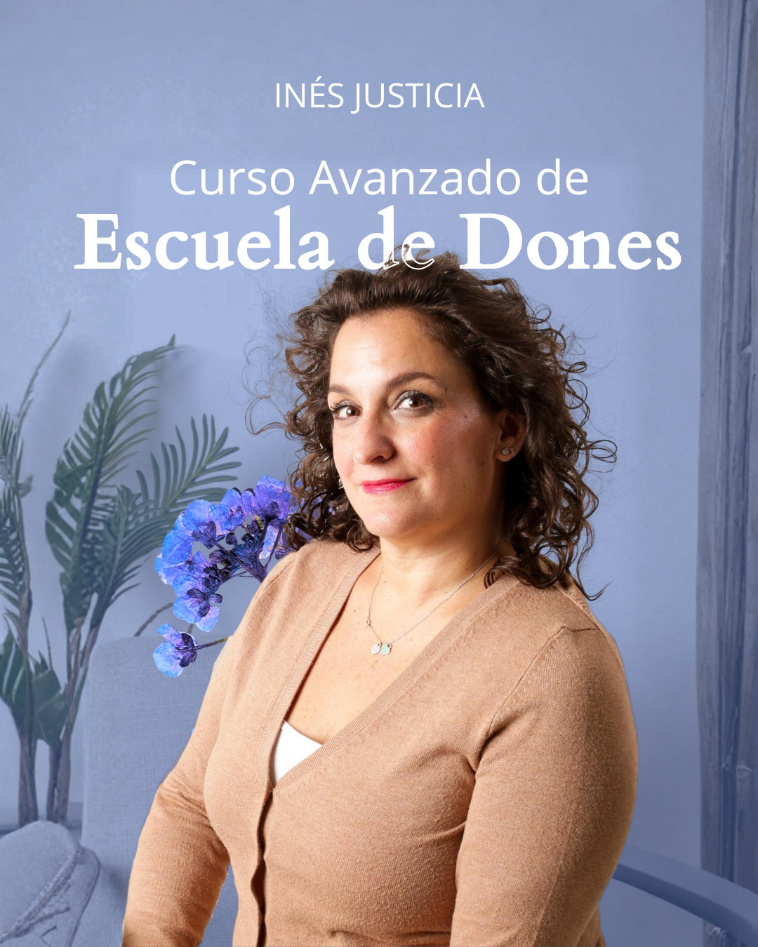 Inés Justicia, médium y profesora de la Escuela de Dones